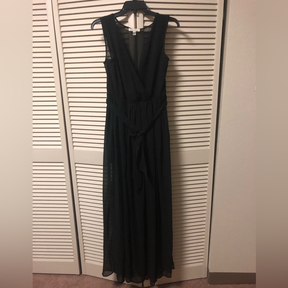 Baltic Born Hera (Dress Day) Women’s Black Chiffon Maxi Dress - L